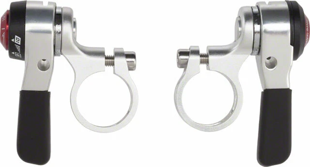 microSHIFT Thumb Shifter Set 10-Speed Road Double/Triple Shimano - Image 1 of 1