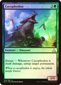 MTG FOIL Cacophodon - Rivals of Ixalan #123 - Imagen 1 de 1
