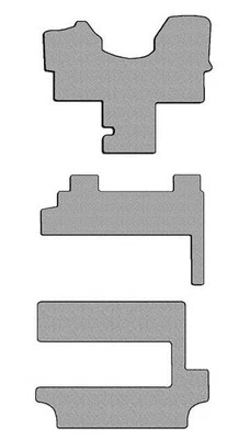 Alfombrillas de turismo para Dodge y Mercedes-Benz Sprinter Van - Elige el color Foto 1 de 2