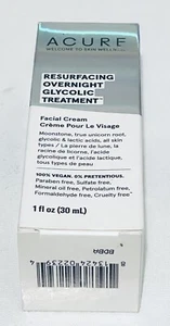 Resurfacing, Overnight Glycolic Treatment, 1 fl oz (30 ml)ACURE BRAND/NEW SEALED - Picture 1 of 3