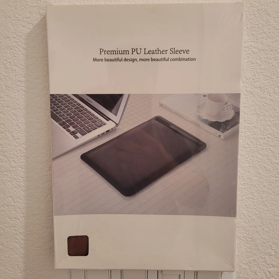 Leather Sleeve Case for iPad Pro 10.5" & Air 3 - Saddle Brown - Image 1 of 3