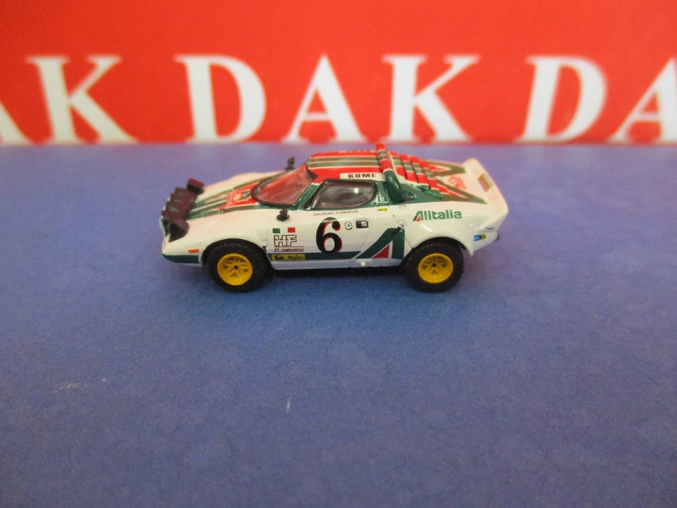 LANCIA STRATOS HF N.6 2nd RALLY MONTECARLO 1976 WALDEGAARD-THORSZEL.1 87 Brekina