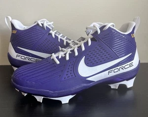 Nike Force Savage Pro 3 LSU Tigers SMU Größe 15 lila Fußballschuhe FJ5748-500 - Bild 1 von 12