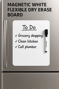 8" x 12" Refrigirator Door Magnets Magnetic Signs, Blank Refrigirator Magnets, P - Picture 1 of 1