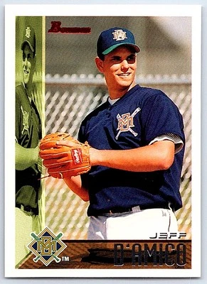 1995 Bowman Jeff D'Amico Milwaukee Brewers #74 - Image 1 of 2