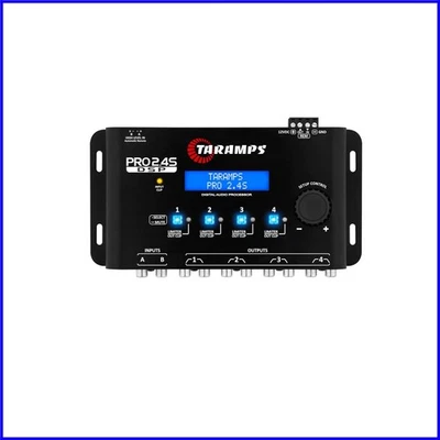 Compact 4-Channel DSP Crossover with 12 Preset EQ – Ultimate Sound Customization - Image 1 of 4