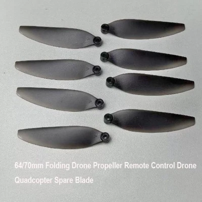 58/64/66/70mm Folding Drone Propeller Quadcopter Spare Blade Blade Accessories