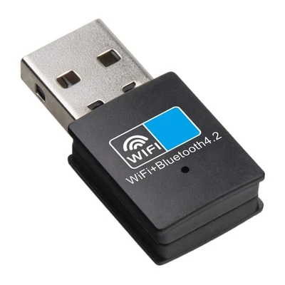 USB WLAN Bluetooth Adapter, Bluetooth 4.2 150 Mbit / S WLAN Dongle Netzwerk7992 - Bild 1 von 4