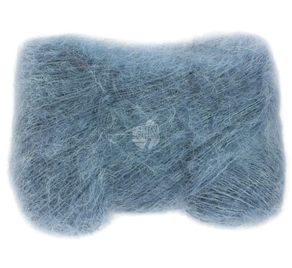 Wolle Kreativ! Lana Grossa - Setasuri - Fb. 13 taubenblau 25 g - Bild 1 von 1