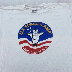 Vintage U.S. Space Camp Shirt Mens Large Space Shuttle NASA Space Center 90s - Picture 1 of 6
