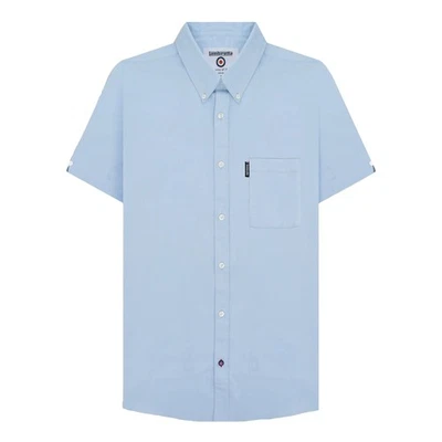 Lambretta  Camisa SS25 Oxford para Hombre (LB282) - Imagen 1 de 3