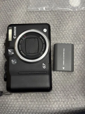 Canon PowerShot G7 Compact Digital Camera Used Tested - Image 1 of 4