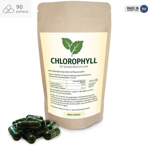 Chlorophyll Kapseln -  Pflanzliches Natrium - Kupfer - Chlorophyllin - Bild 1 von 39