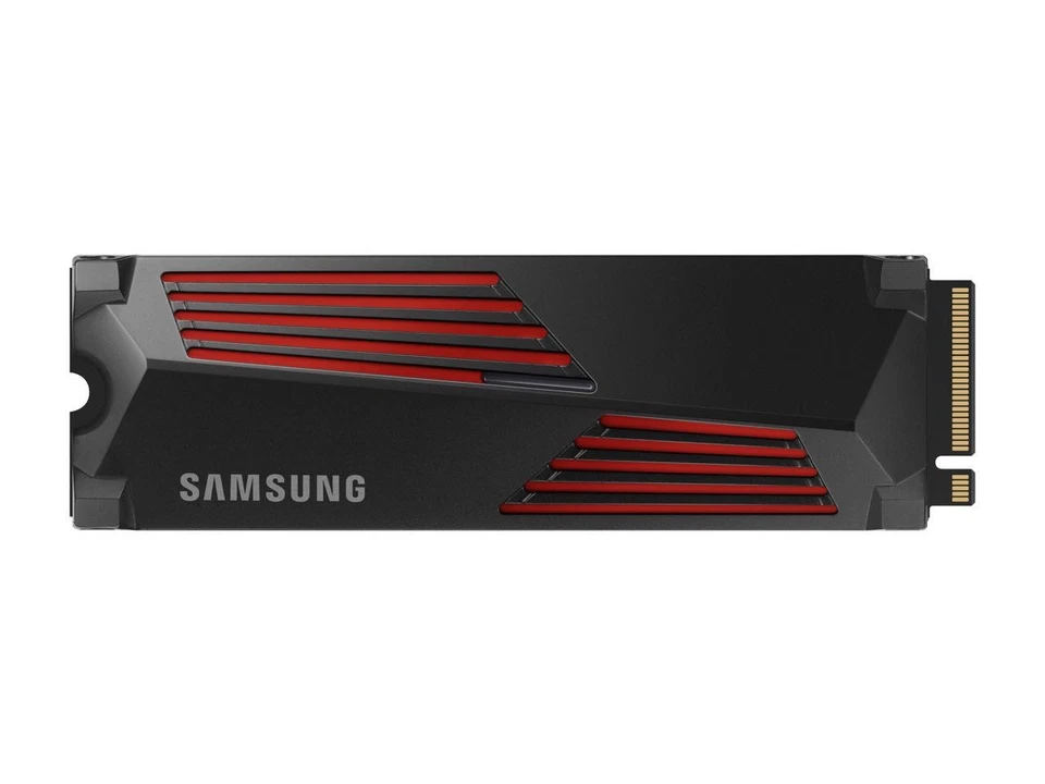 Samsung 990 PRO 2TB M.2 NVMe Internal SSD with Heatsink - Black (MZ-V9P2T0CW)