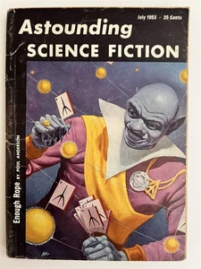 ASTOUNDING SCIENCE FICTION JULY 1953 GOLDEN AGE SCI FI DIGEST - Picture 1 of 2