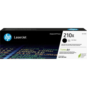 HP 210X Black High Yield Toner Cartridge (W2100X) - Photo 1/3