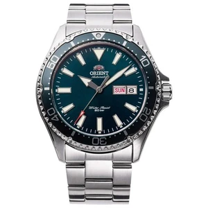 Orient Kamasu Mako III Day Date grünes Zifferblatt automatische 42mm Herrenuhr RA-AA0004E - Bild 1 von 3