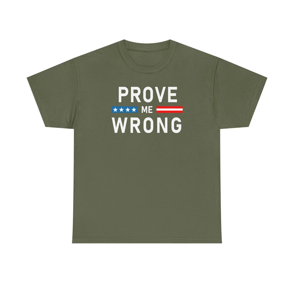 Camiseta Charlie Kirk Prove Me Wrong  Foto 1 de 1