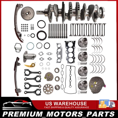 2AZ-FE Engine Rebuild Kit w Crankshaft Connecting for Toyota RAV4 Corolla 2.4L - Image 1 of 4