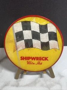 Flicker Flasher Vari Vue Shipwreck The Winner Lenticular 3” Pinback Button HS29c - Picture 1 of 2