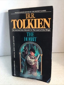 J.R.R. Tolkien The Hobbit Special Book Club Edition 1982 Paperback - Picture 1 of 7