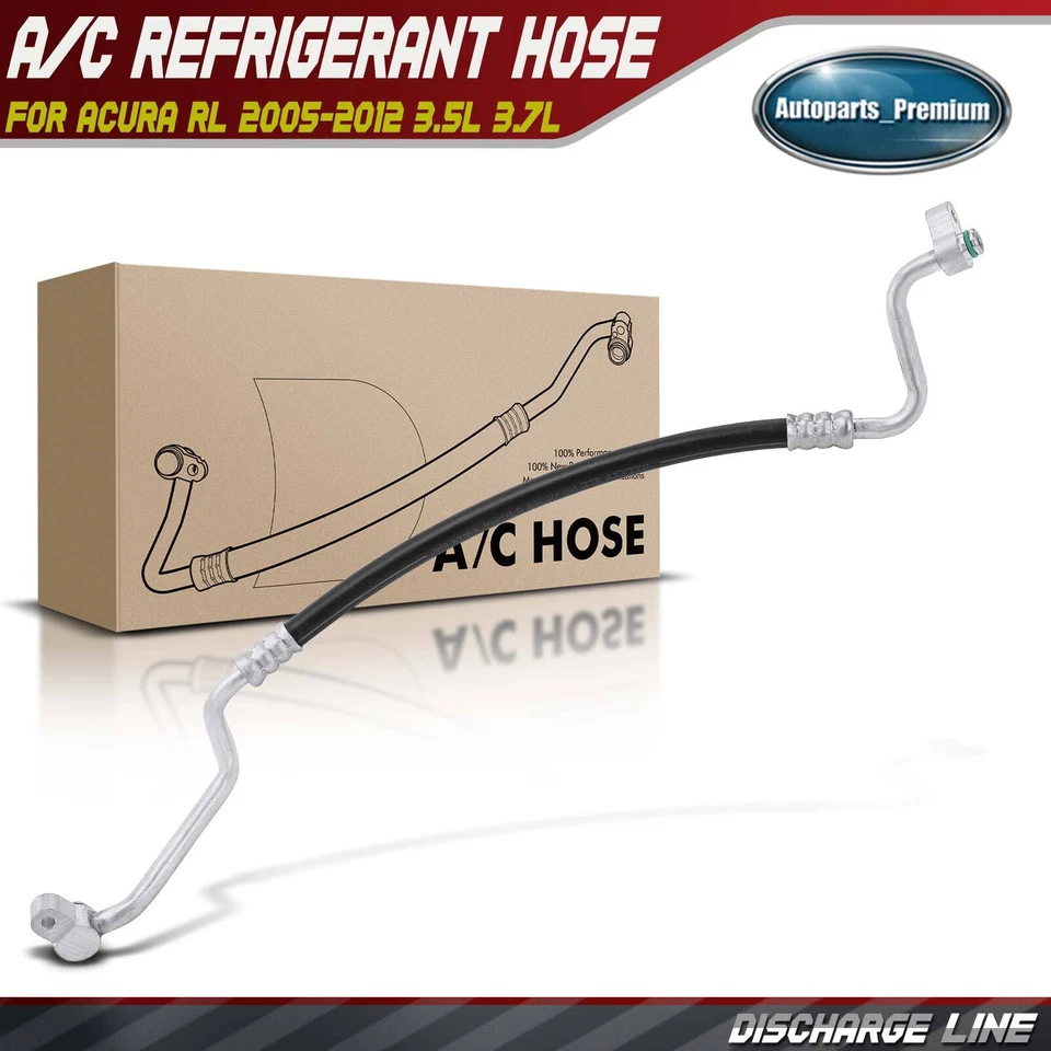 Línea de descarga de manguera de refrigerante de aire acondicionado para Acura RL 2005-2012 3,5 L 3,7 L Foto 1 de 4