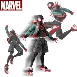 Sv Action Spiderman Miles Morales Action Figure Collection Sentinel Marvel... - Picture 1 of 6