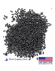 100 Pcs Black Lighter Flints for Fluid/ Gas Lighters, Replacement Flint USA Ship - Picture 1 of 4