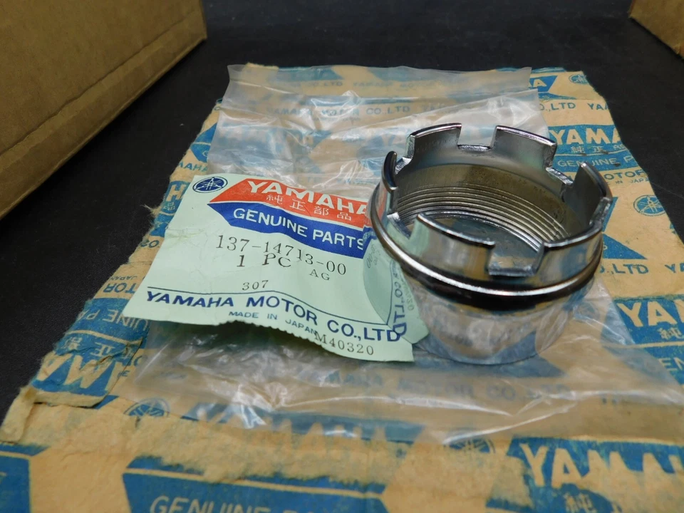 NOS OEM Muffler Joint, Nut - Yamaha TX500 XS500 YDS3 YA6 YA6B YM1 YM1S - Изображение 1 из 1
