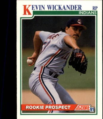 1991 Score #355 Kevin Wickander - NM - Image 1 of 2