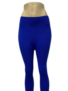 True Rock NEW Womens Epic Fashion Running Workout Leggings Royal one size $30 - Picture 1 of 1