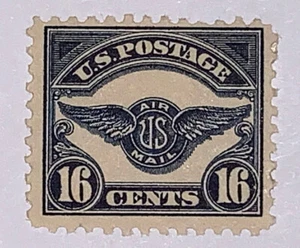 TRAVELSTAMPS:1923 US Stamps Scott# C5 Air Post BADGE OF AIR SERVICE mogh 16 cent - Picture 1 of 5