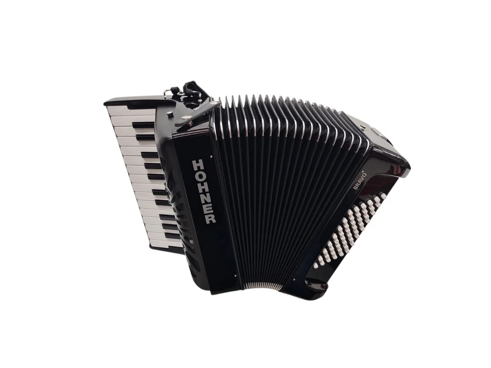 spitzen chromatisches HOHNER Silentkey Akkordeon Inkl. Gigbag und TRAGERIEMEN