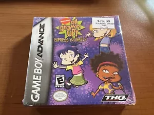 GBA Rugrats All Grown Up Express Yourself (2004), nuevo y sellado de fábrica - Imagen 1 de 2