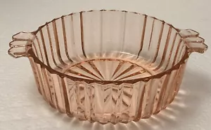 Anchor Hocking Depression Pink Fortune Candy Dish - Picture 1 of 4