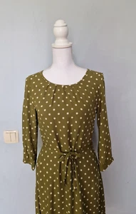 Damen KING LOUIE Grun Dress Kleider Langarm Gr. 36 - Picture 1 of 14