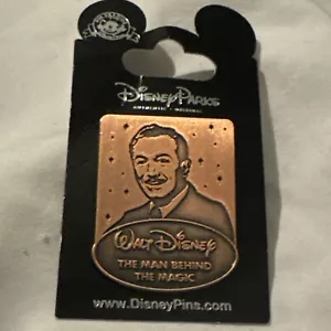 SPILLA VHTF DISNEY PARKS 2012 CAST ESCLUSIVA WALT DISNEY THE MAN BEHIND THE MAGIC - Foto 1 di 2
