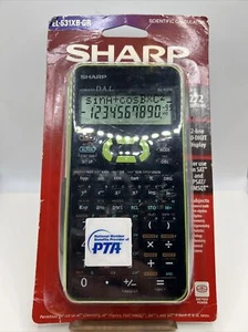 Genuine, ￼Sharp EL-531XBGR Scientific Calculator Black Green Factory Sealed ￼ - Picture 1 of 2