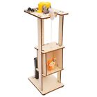 Electric Toy Technology Making Toys Assembled Electric Lift Wooden Elevator