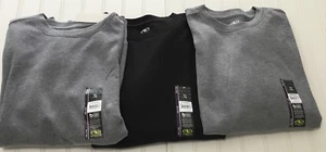 Athletic Works Boys XXL (18) Lot of 3 Crewneck Long Sleeves Sweatshirt Youth New - Picture 1 of 8