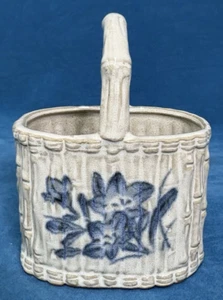 Vintage Stoneware Planter Basket Takahashi - Japan - Picture 1 of 7