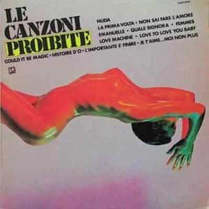 LP 33 Le Canzoni Proibite Italy 1976 Up – LPUP 5043 Sexy Cover - Picture 1 of 4