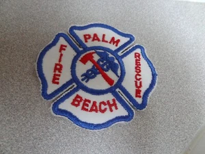 Parche de rescate de bomberos de Palm Beach Florida. - Imagen 1 de 3