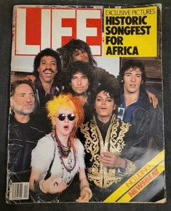 LIFE Magazine: Songfest for Africa We Are The World Cover - April 1985 Vintage - Picture 1 of 6