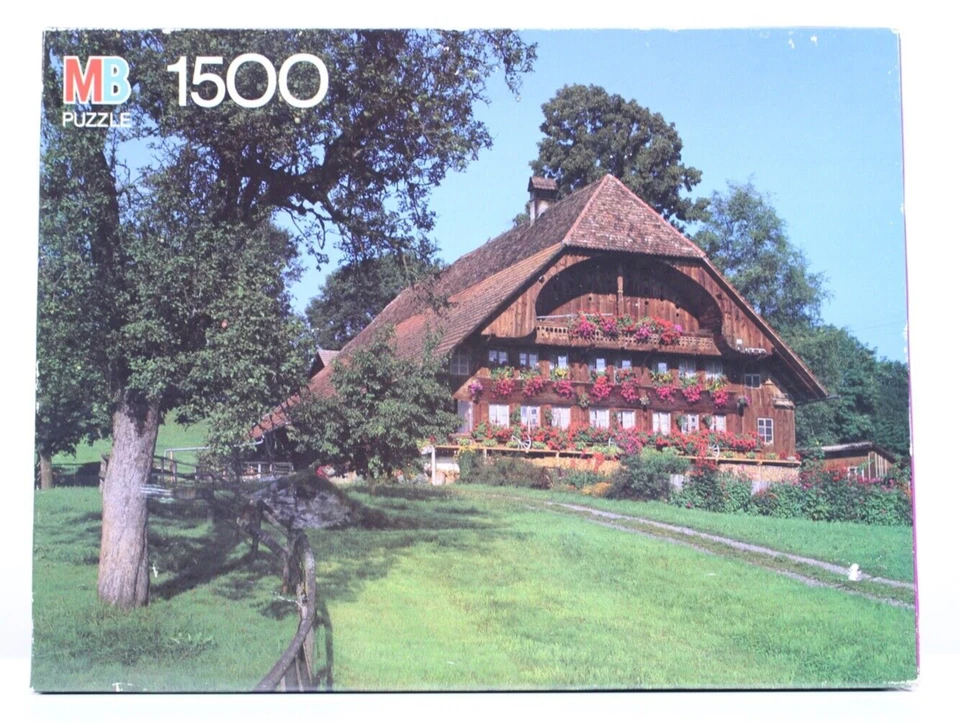 Vintage Harbor Maine Milton Bradley York Jigsaw Puzzle 1500 PC 1981 Complete