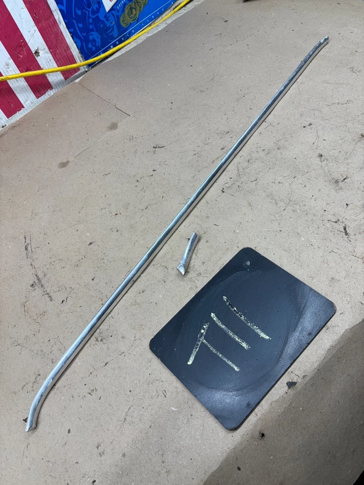 1961 66 1965 FORD TRUCK F100 F250 F350 M100 CUSTOM CAB DASH TRIM MOLDING PAIR OE - Image 1 of 4