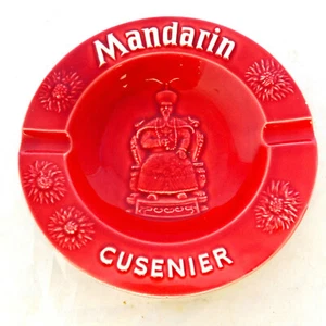 Cendrier Ashtray publicitaire - MANDARIN CUSENIER 15 cm Ø - Picture 1 of 1