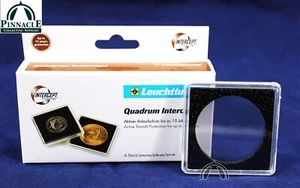 37mm QUADRUM INTERCEPT 2"x2" Square Coin Capsules for 1oz Gold Philharmonic - Picture 1 of 10