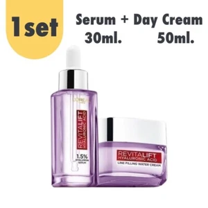 L'Oréal Paris Revitalift Hyaluron Serum + Line Filling Water Cream, Anti-Wrinkle - Picture 1 of 13