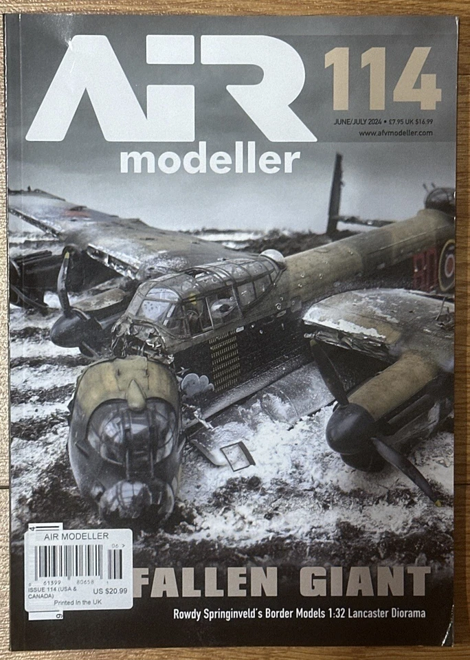 AIR MODELLER Magazine Issue 114 June July 2024 Fallen Giant - Image 1 of 1